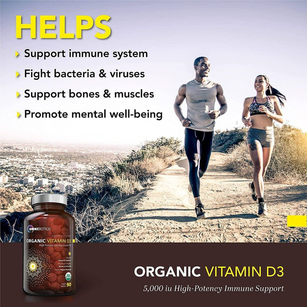 Omnibiotics | Organic Vitamin D3 - 90 Count