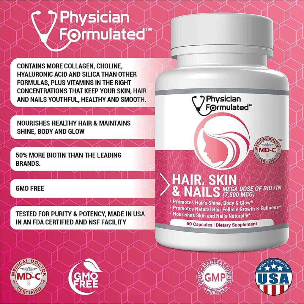 Physician Formulated | Hair, Skin & Nails - 60 Count