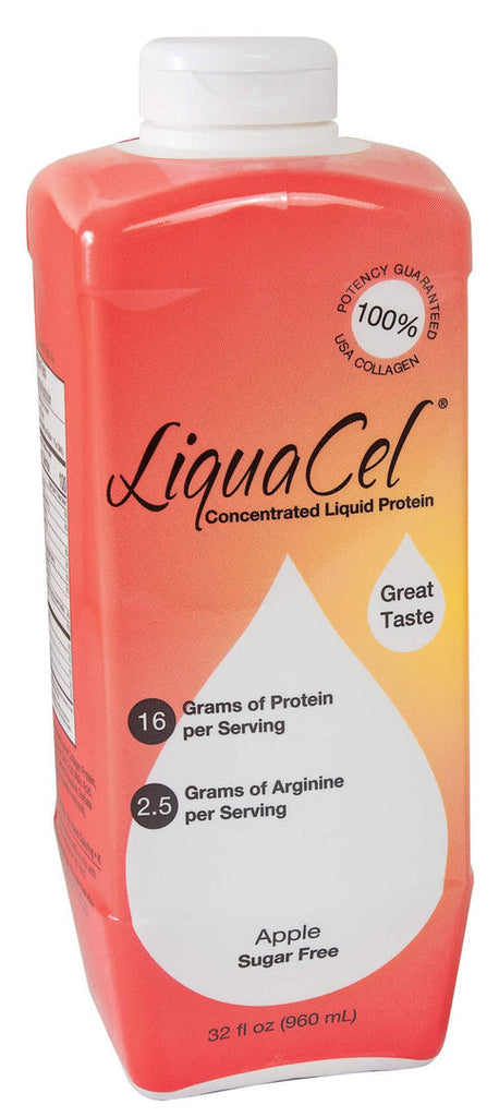 LiquaCel Liquid Protein l Apple l 32oz Bottle - 1 Count