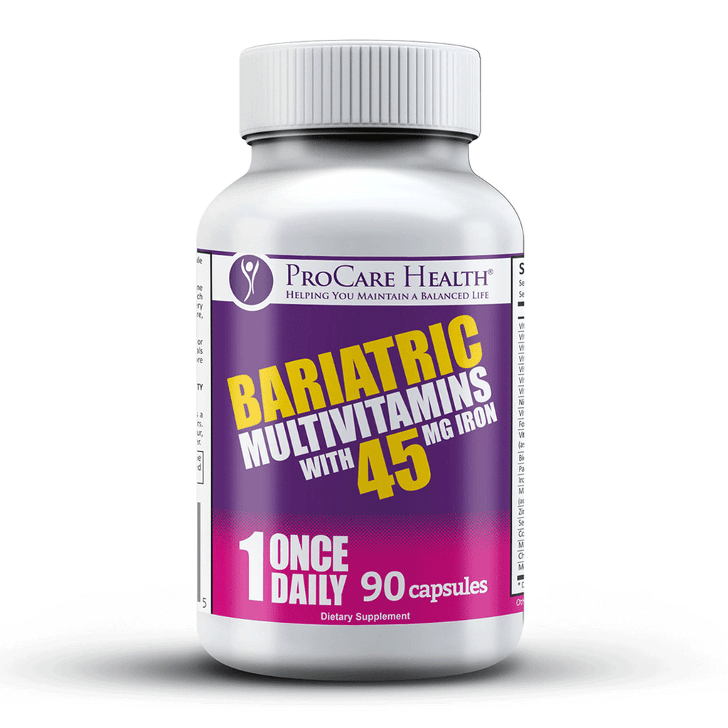 ProCare Health | Bariatric Multivitamin | Capsule | 45mg - 90 Count