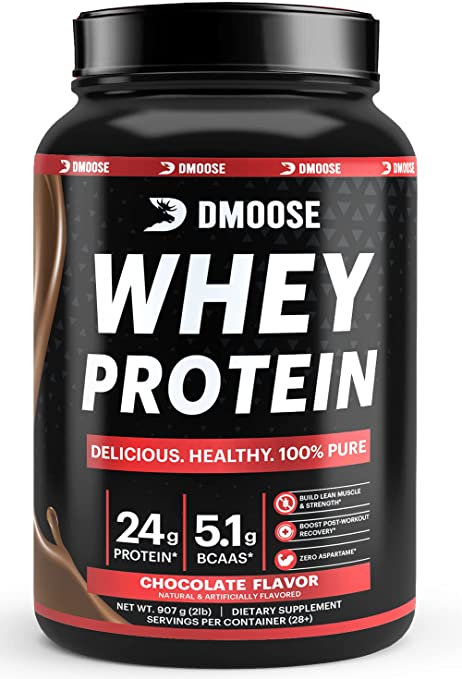 DMoose | Whey Protein Powder | Chocolate - 28 Scoops