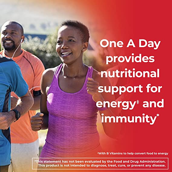 One-A-Day | Adult Immunity + Energy Support Multivitamin - 100 Count