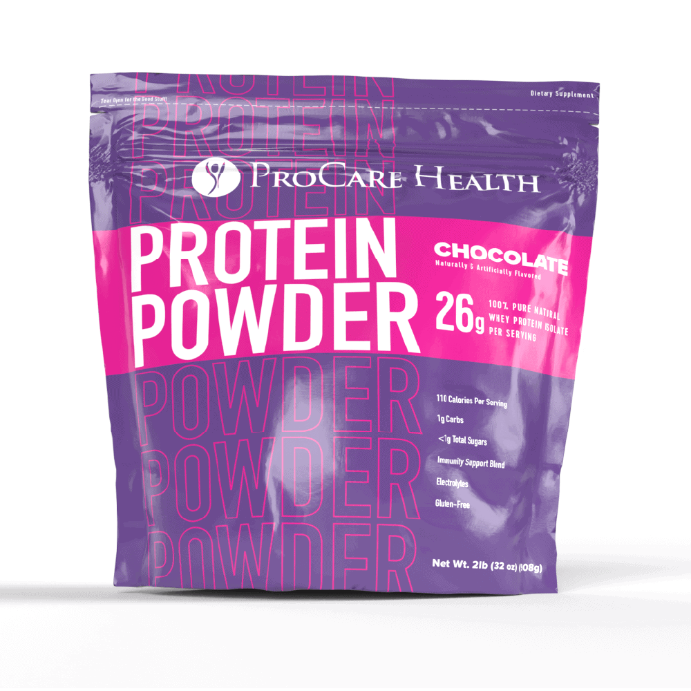 ProCare Health | Whey Isolate Protein Powder l Chocolate - 2 lb Bag