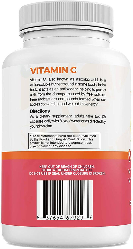 Logic Nutra | Vitamin C Fruit Punch Flavor - 120 Count