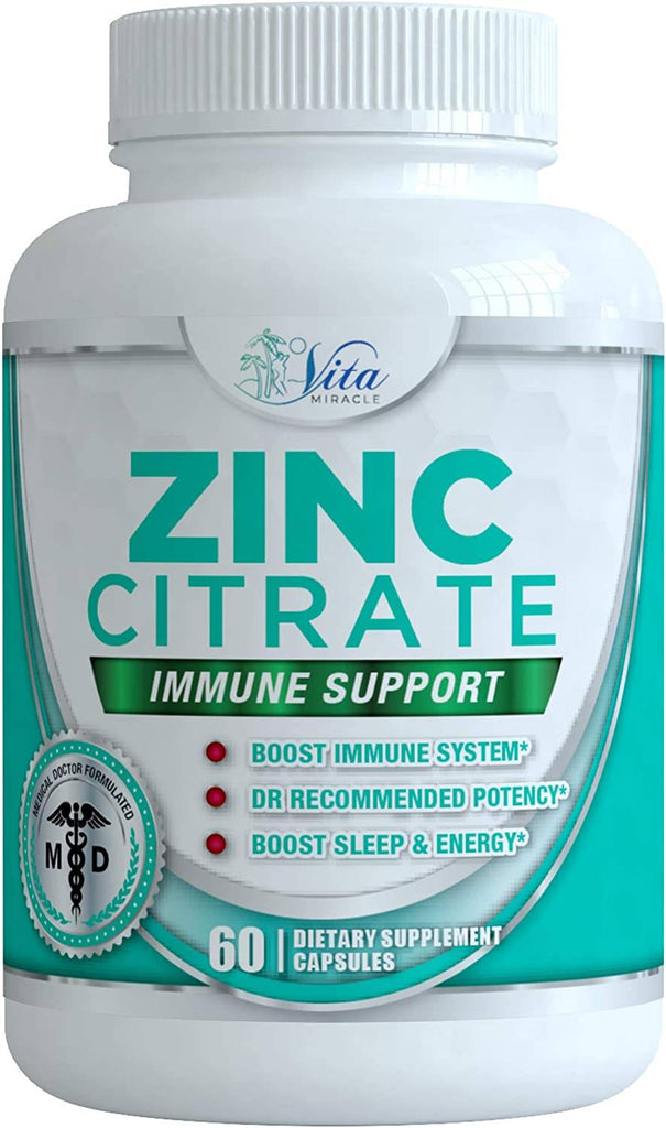 Vita Miracle | Zinc Citrate - 60 Count