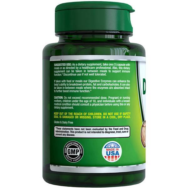 Vita Miracle | Digestive Enzymes - 90 Count