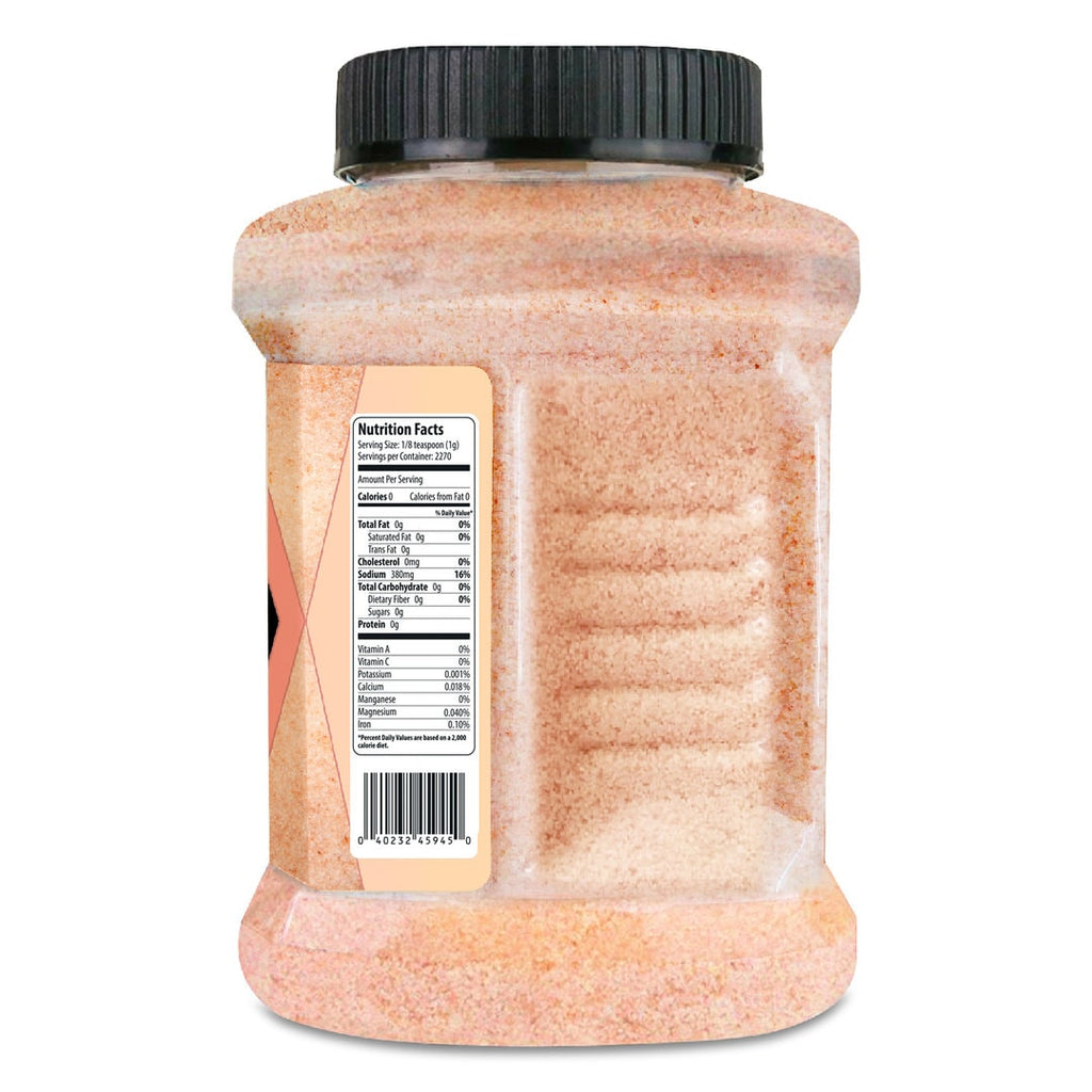 Herbion Naturals | Himalayan Pink Salt – 5 lb. (2.2 Kg) Jar - Fine Grain