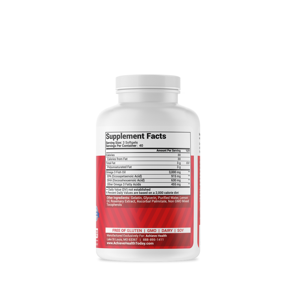 Dha Rabbit Achieve Health | Omega-3 + EPA & DHA Lemon Coated - 120 Count – WellRabbit