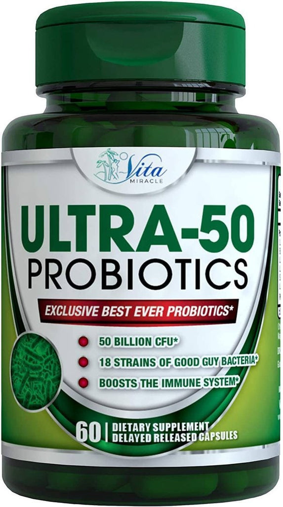 HealthTree Foundation | Group 4 | Vita Miracle Ultra 50 Probiotics