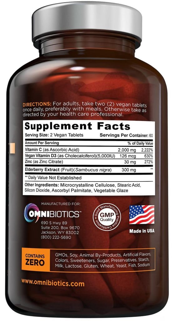 Omnibiotics | Ultimate Vitamin C - 120 Count