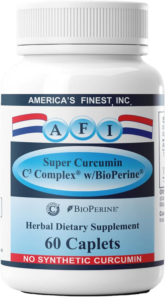 America's Finest | Super Curcumin C3 Complex With BioPerine - 60 Count