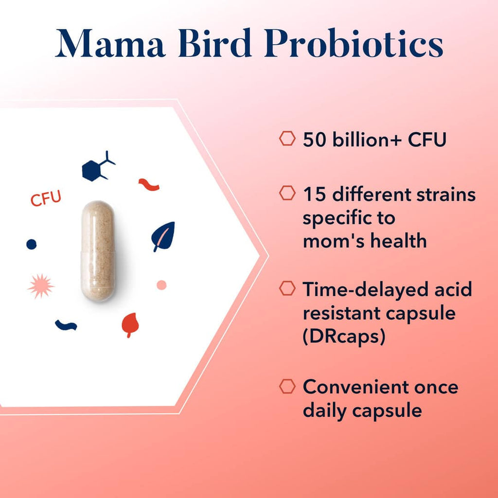 Best Nest | Mama Bird® Probiotics - 30 Count