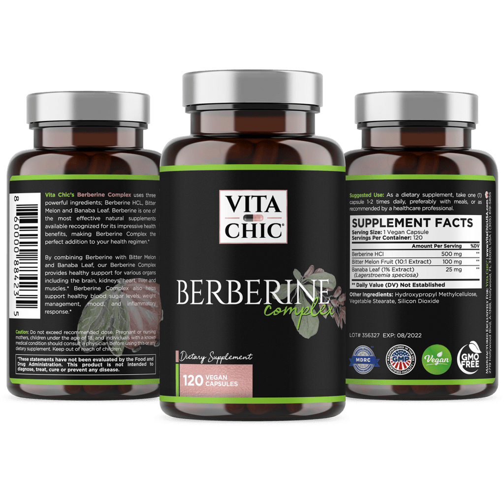 Vita Chic | Berberine Complex - 120 Count
