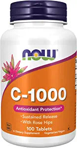 Now Foods | C-1000 Sustained Release with Rose Hips - 100 Count