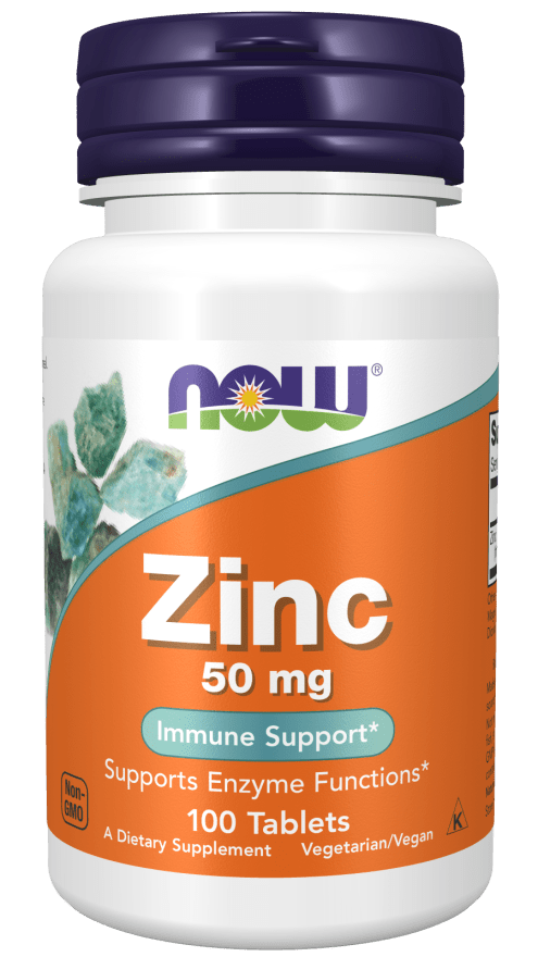 Now Foods | Zinc Gluconate 50mg - 100 Count