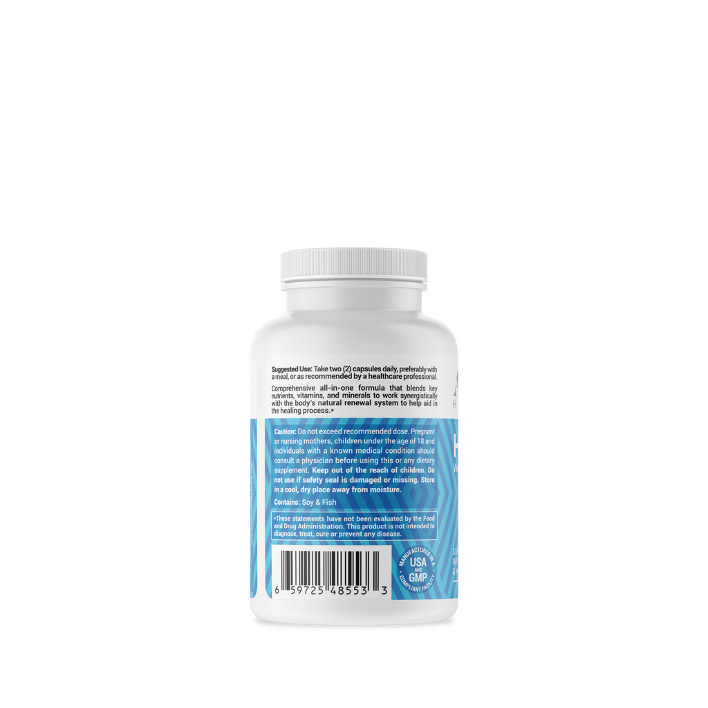 Achieve Health | HEAL Wound Support - 90 Count