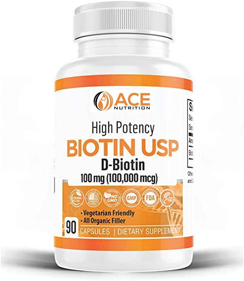 Ace | Biotin USP - 90 Count