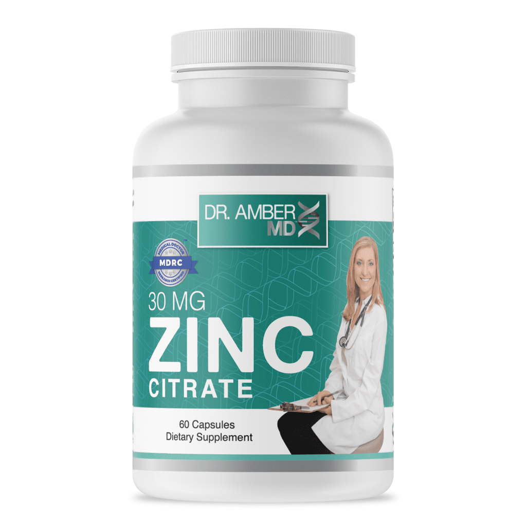 Dr. Amber MD| Zinc Citrate - 60 Count