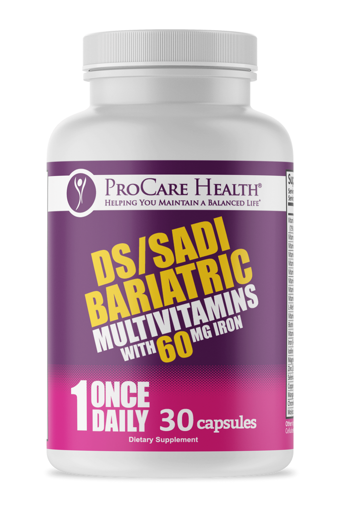 ProCare Health | Bariatric Multivitamin | DS / SADI | Capsule | 30 Count