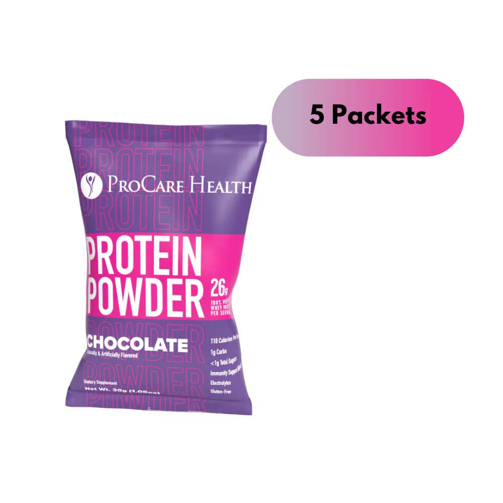 ProCare Health | Whey Isolate Protein Powder l Chocolate - 5 Packets