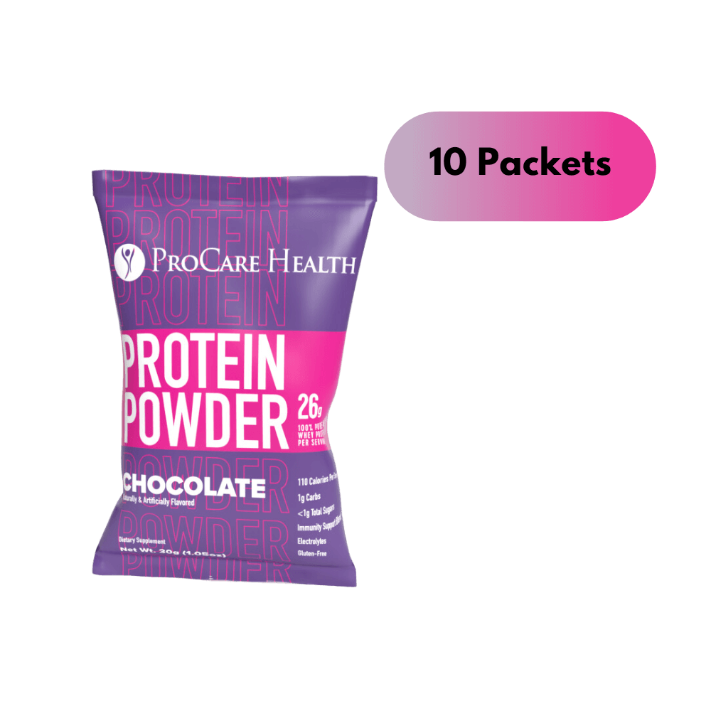ProCare Health | Whey Isolate Protein Powder l Chocolate - 10 Packets