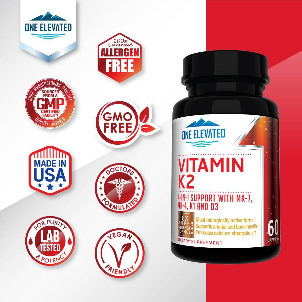 One Elevated | Vitamin K2 - 60 Count