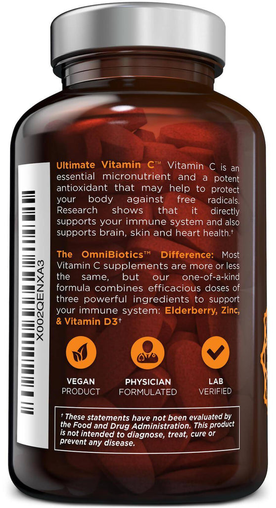 Omnibiotics | Ultimate Vitamin C - 120 Count