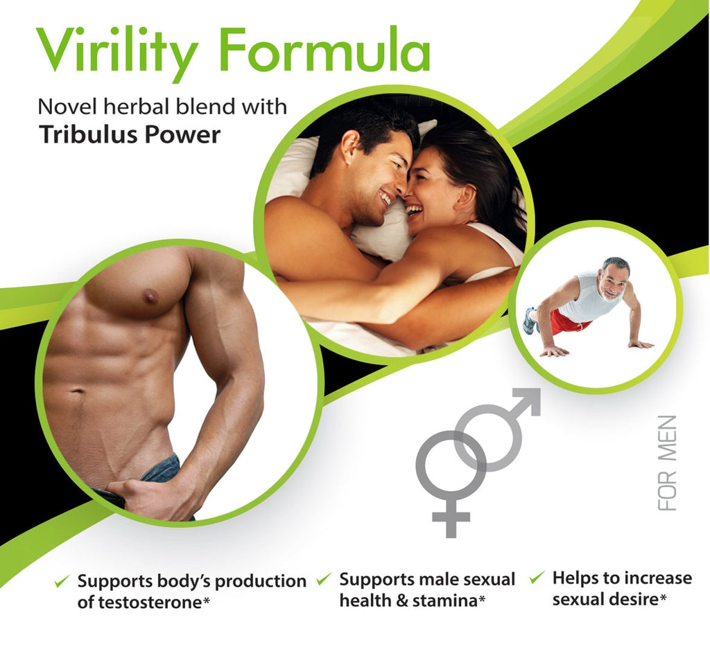 Herbion Naturals | Virility Formula with Tribulus Power - 60 veggie caps