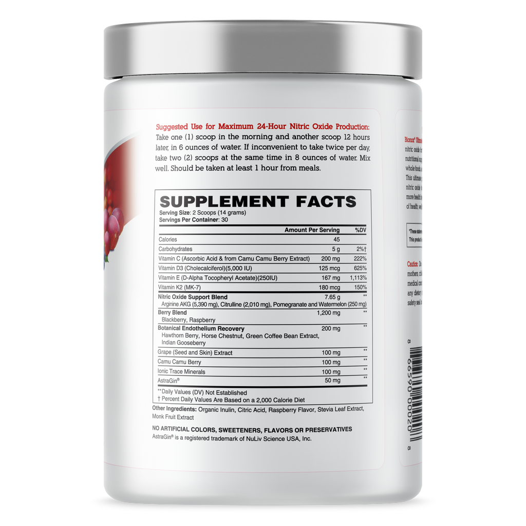 Bionox | Berry Ultimate Nitric Oxide Nutrition - 60 Scoop
