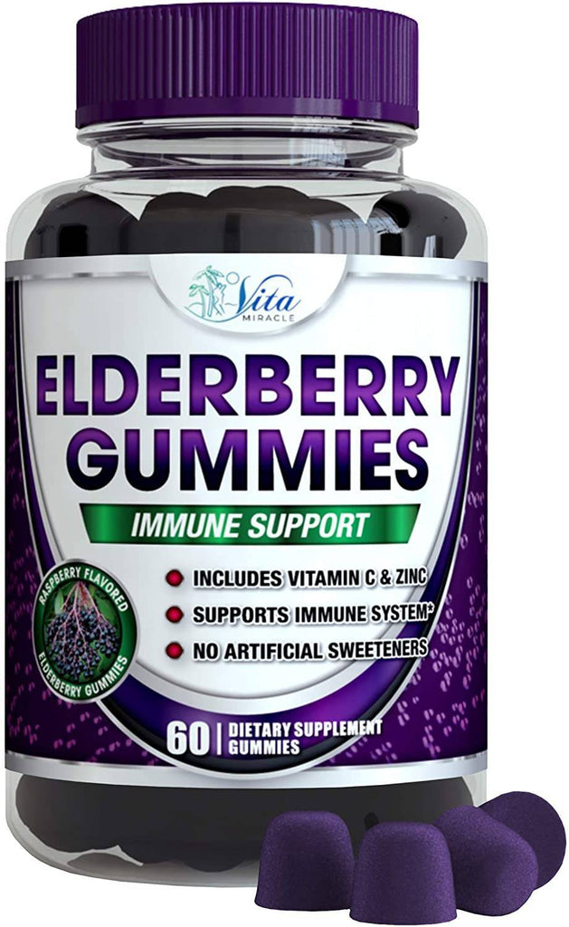 Vita Miracle | Elderberry Gummies - 60 Count