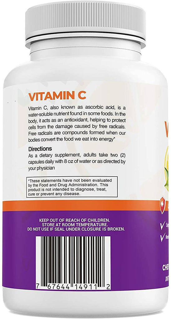 Logic Nutra | Vitamin C Mixed Berry Flavor - 120 Count