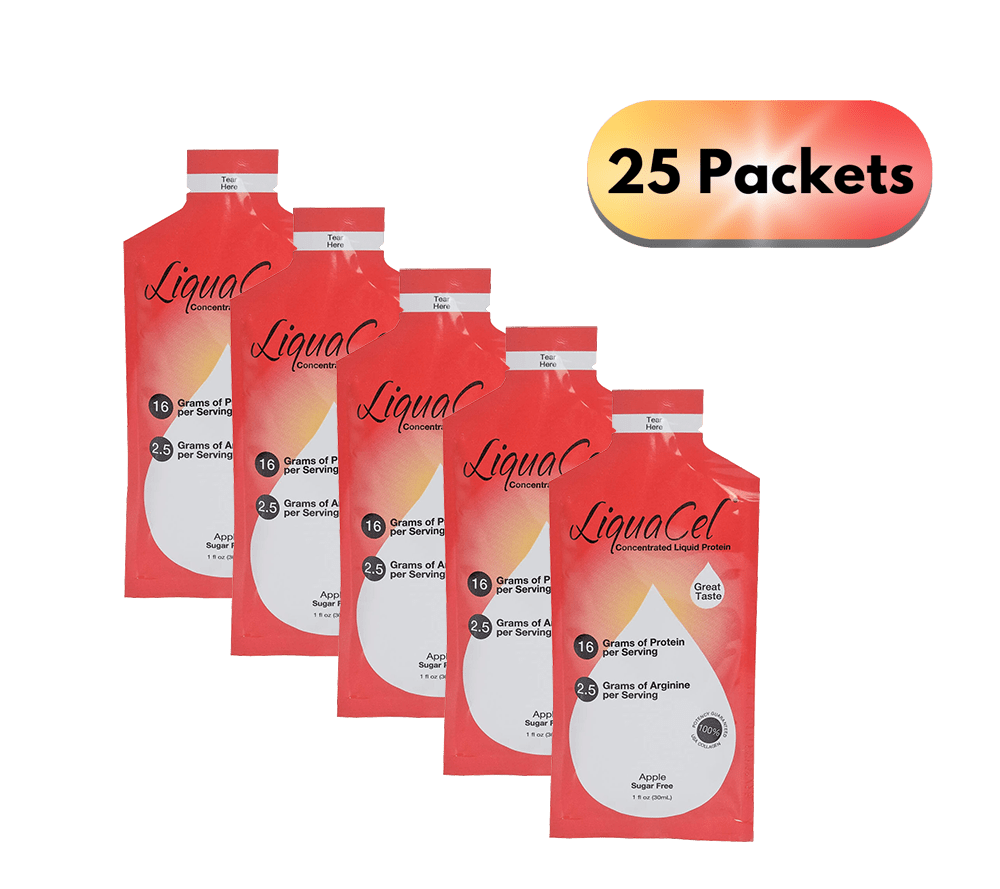 LiquaCel Liquid Protein l Apple l 1oz - 25 Pack