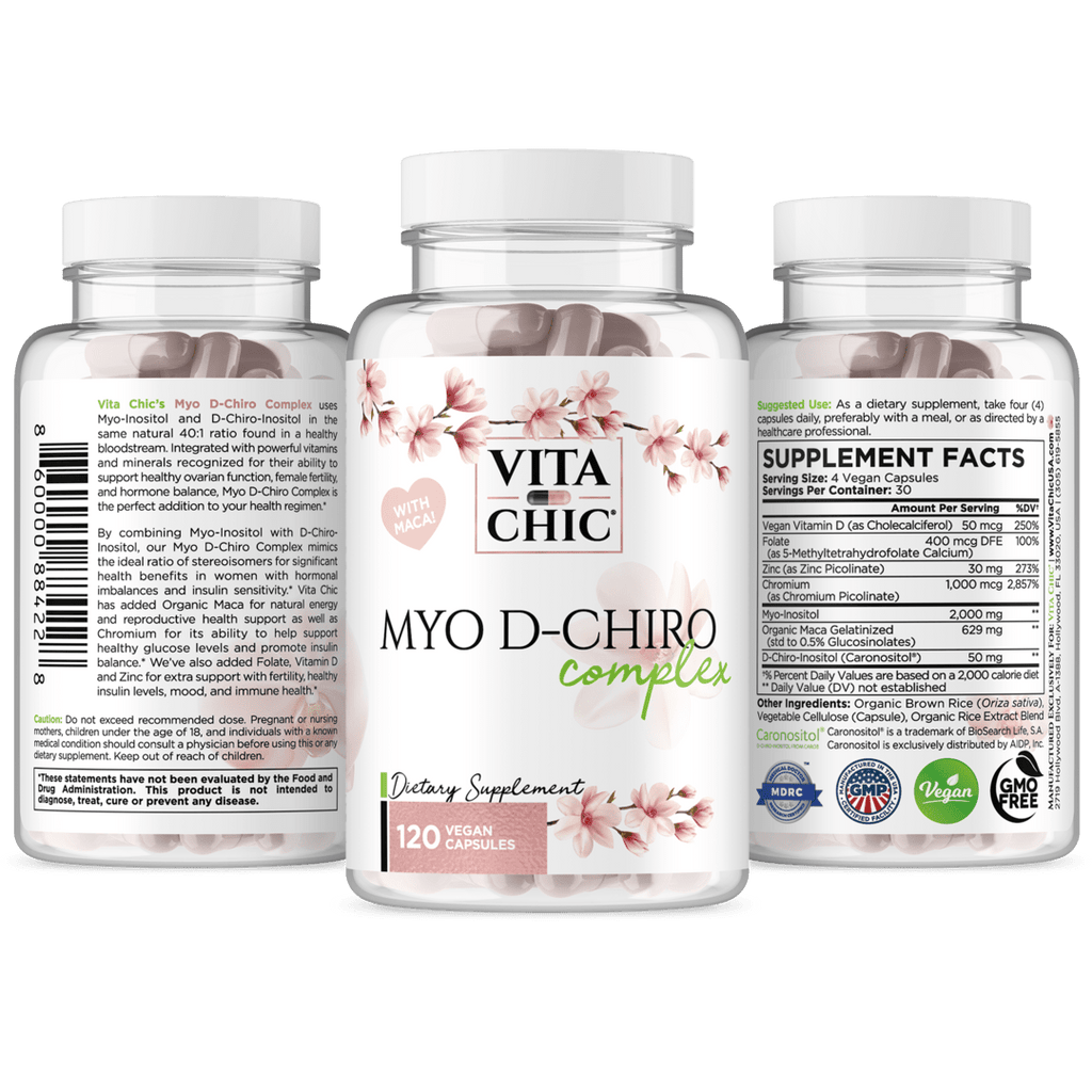 Vita Chic | Myo D-Chiro Complex - 120 Count