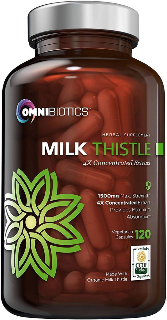 Omnibiotics | Organic Milk Thistle - 120 Count