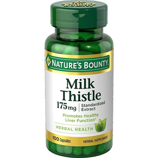 Picture of Nature's Bounty | Milk Thistle 175mg Standardized Extract - 100 Count