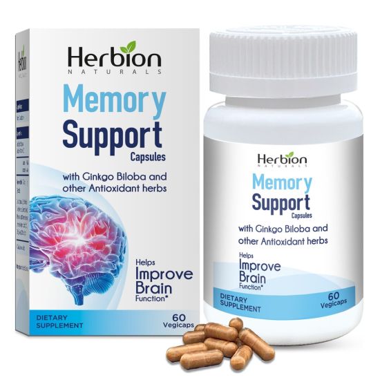 Picture of Herbion Naturals | Memory Support Capsules - 60 Vegicaps