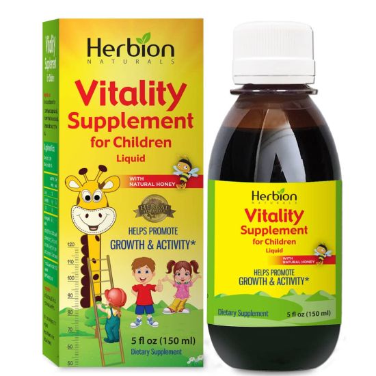 Picture of Herbion Naturals | Vitality Supplement for Children - 5 fl oz – 150 mL