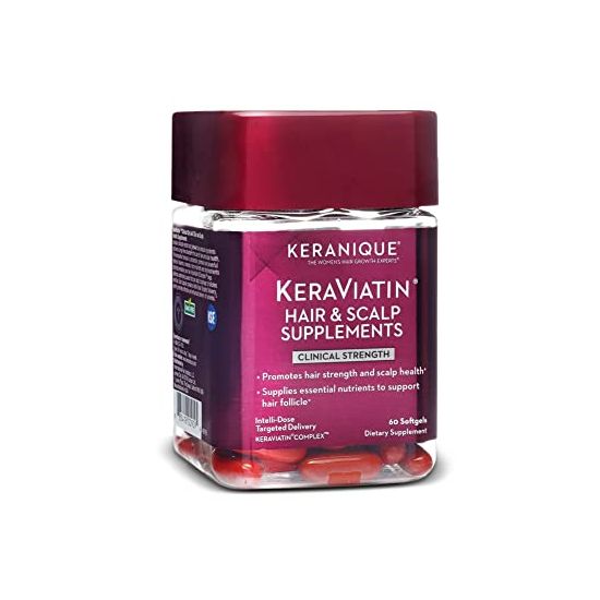 Picture of KeraViatin | Hair & Scalp Supplements Clinical Strength - 60 Count