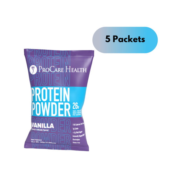 Picture of ProCare Health | Whey Isolate Protein Powder l Vanilla - 5 Packets