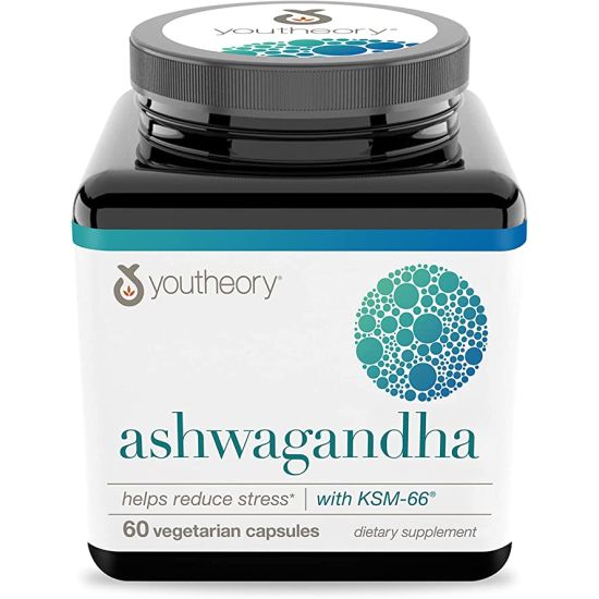 Picture of youtheory | Ashwagandha with KSM-66 - 60 Veggie Capsules