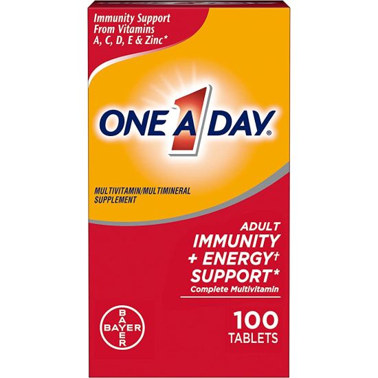 Picture of One-A-Day | Adult Immunity + Energy Support Multivitamin - 100 Count