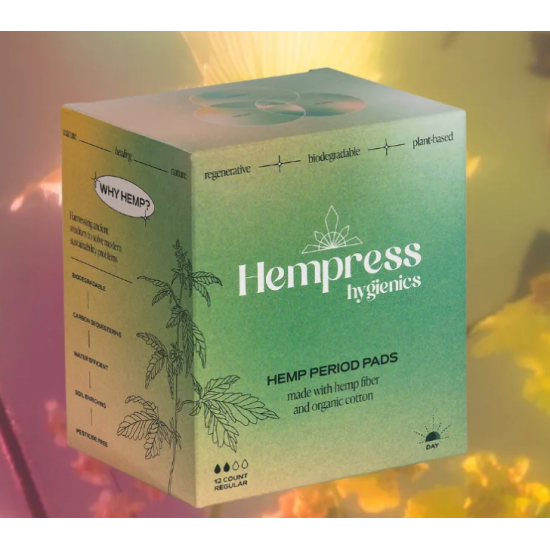 Picture of Hempress | Hemp Day Pads 12 Count