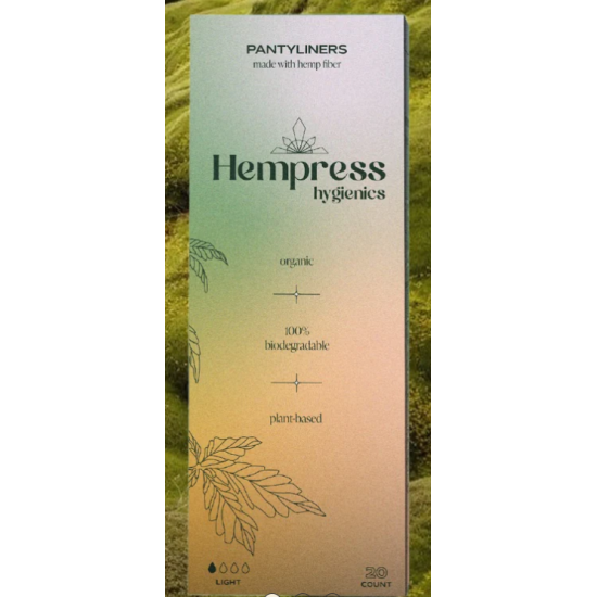 Picture of Hempress | Hemp Pantyliners 20 Count