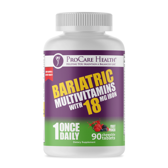 Picture of ProCare Health | Bariatric Multivitamin | Chewable | 18mg l Fruit Punch - 90 Count