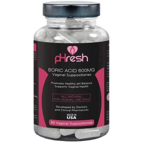 Picture of Ace | pHresh Boric Acid - 600MG - 30 Count