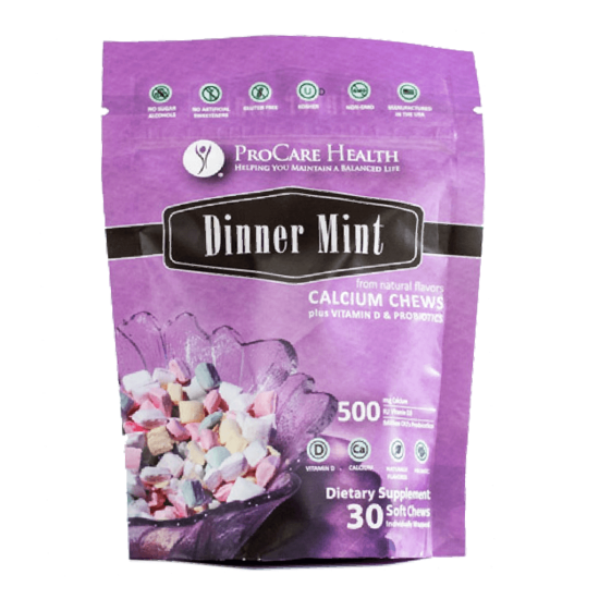 Picture of ProCare Health | Calcium Soft Chew | Dinner Mint - 30 Count